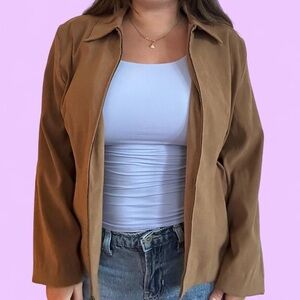 Briggs New York Women's Brown Utility Jacket